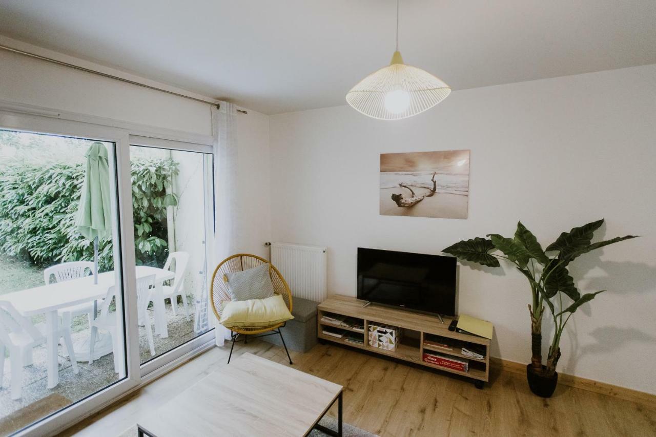 Appartement 4 Personnes Jardin Et Parking Vannes Dış mekan fotoğraf